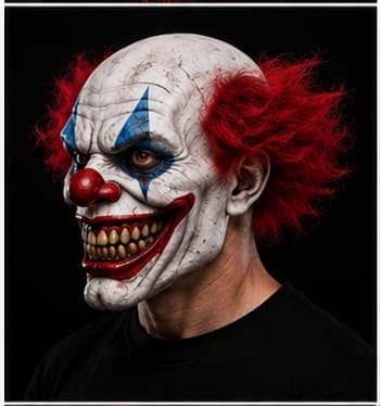 Scary Clown Mask