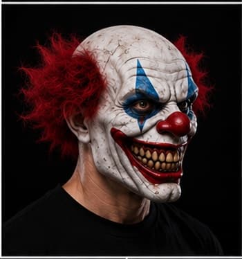 Scary Clown Mask